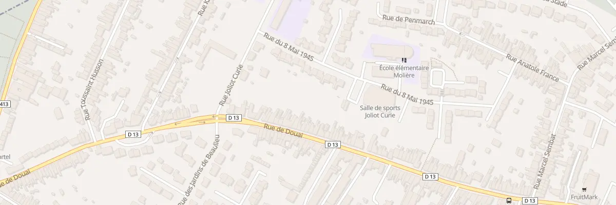 Plan du 602 Rue de Douai à Sin-le-Noble