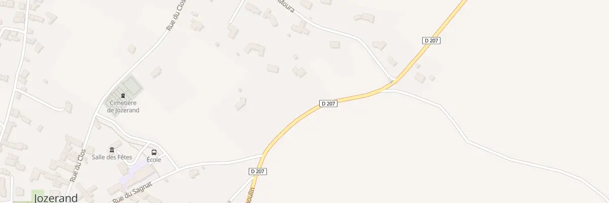 Plan du 7B Rte de Saint-agoulin à Jozerand