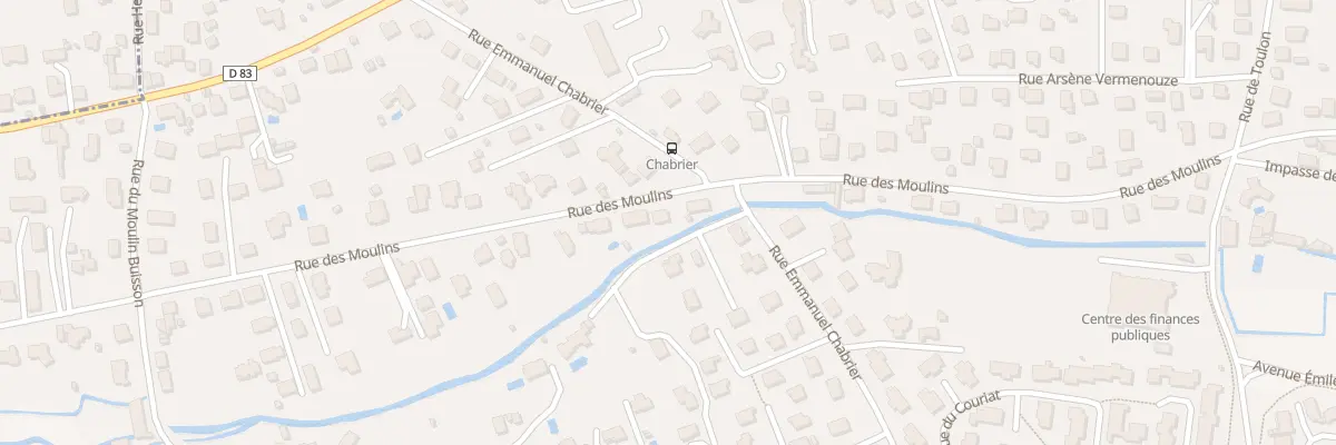 Plan du 32 Rue des Moulins à Riom