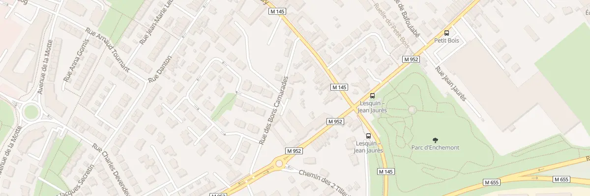 Plan du 2 Rue des Bons Camarades à Lesquin