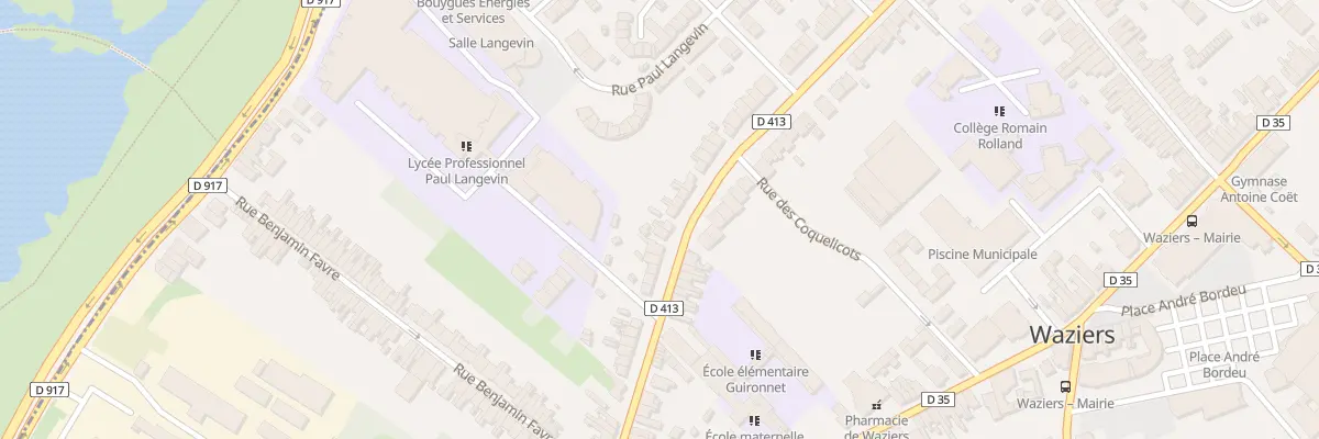 Plan du 88 Rue des Freres Martel à Waziers