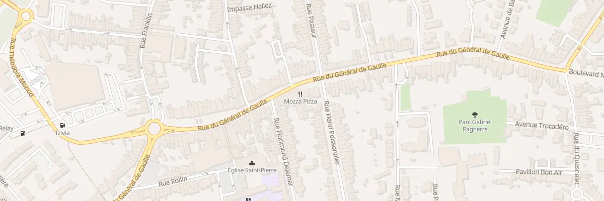 Plan du 156 Rue du Général De Gaulle à Mons-en-Barœul