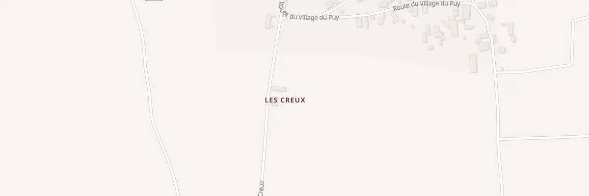 Plan du 1 Che des Creux à Naves
