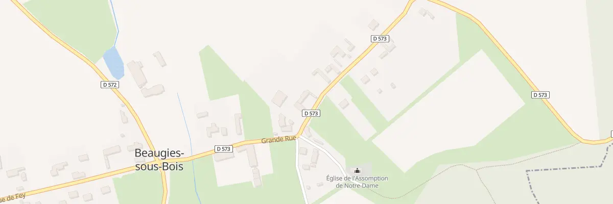 Plan du 271 Gr Grande Rue à Beaugies-sous-Bois