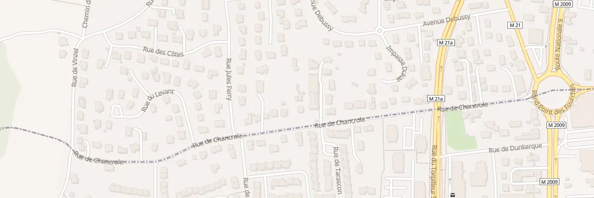 Plan du 44 Rue de Chancrole à Cébazat