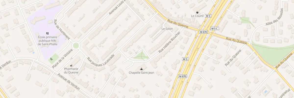 Plan du 28 Rue Hélène Boucher à Marcq-en-Barœul