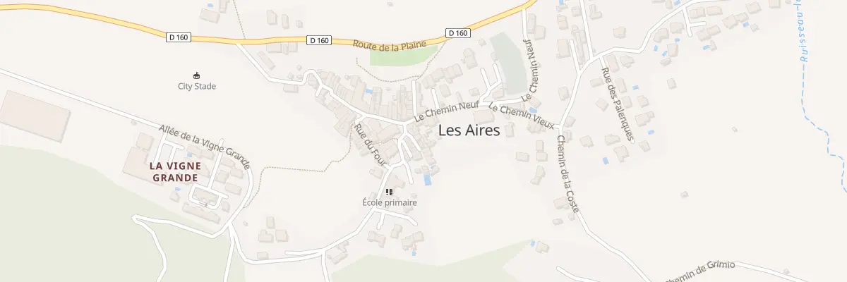 Plan du 3 Imp des Vanniers aux Aires