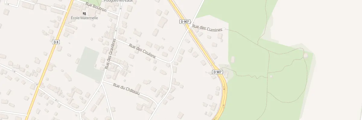 Plan du 80 Rue du Crot Galop à Pougues-les-Eaux