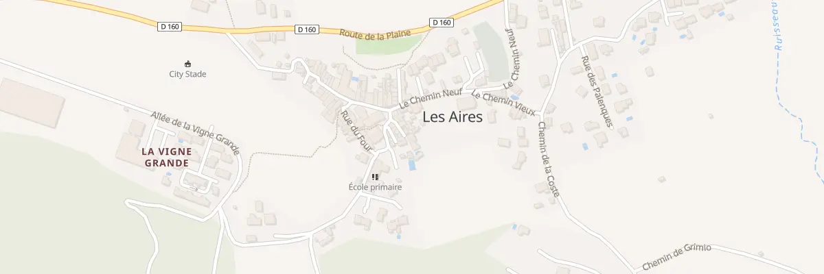 Plan du 9 Imp des Vanniers aux Aires