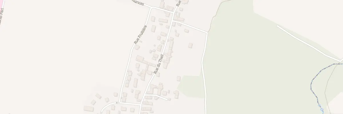 Plan du 84 Rue du Theil à Coulommiers