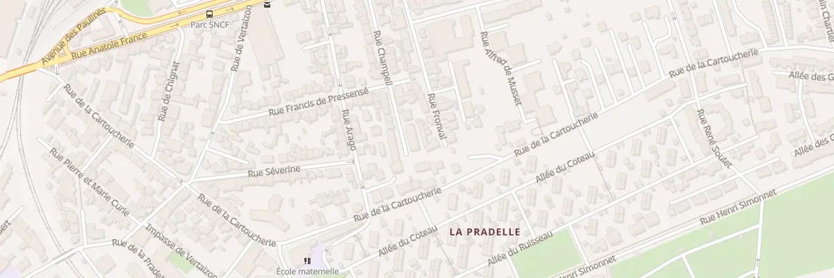 Plan du 35 Rue Champeil à Clermont-Ferrand