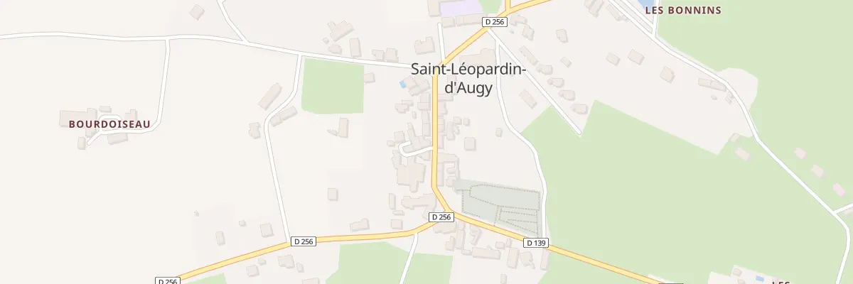 Plan du 5057 Le Bourg à Saint-Léopardin-d’Augy