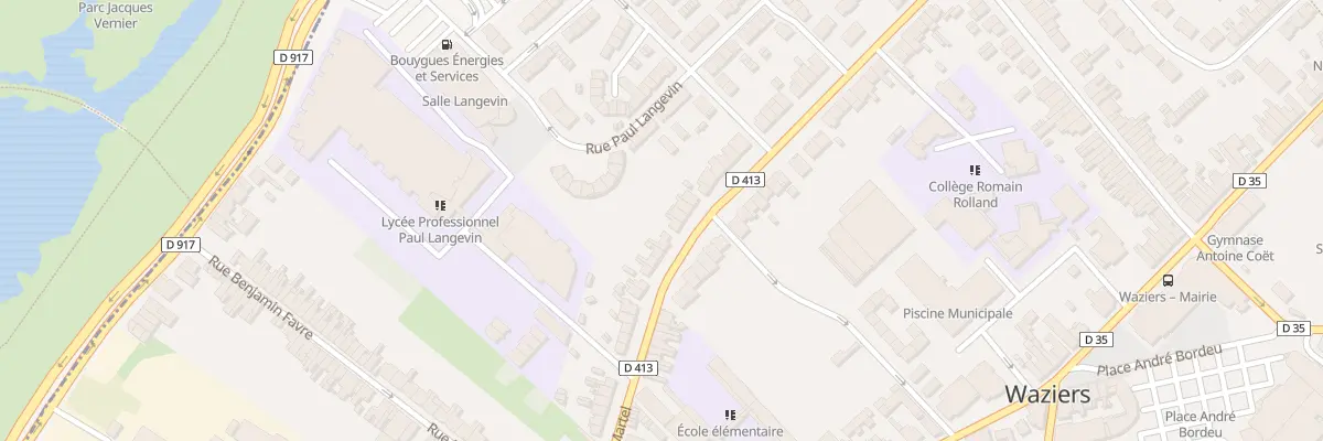 Plan du 78 Rue des Freres Martel à Waziers