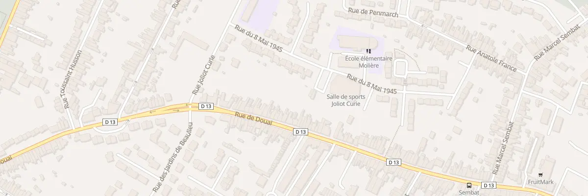 Plan du 568 Rue de Douai à Sin-le-Noble