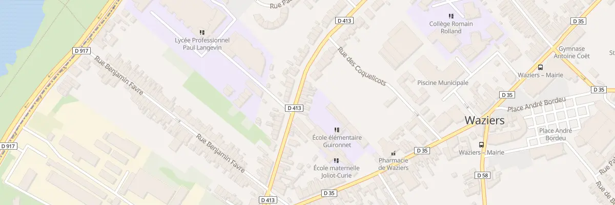 Plan du 89 Rue des Freres Martel à Waziers