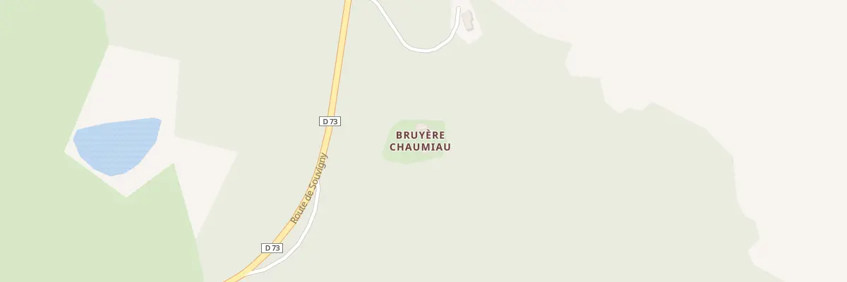 Plan du 2130 Rte de Souvigny à Meillers