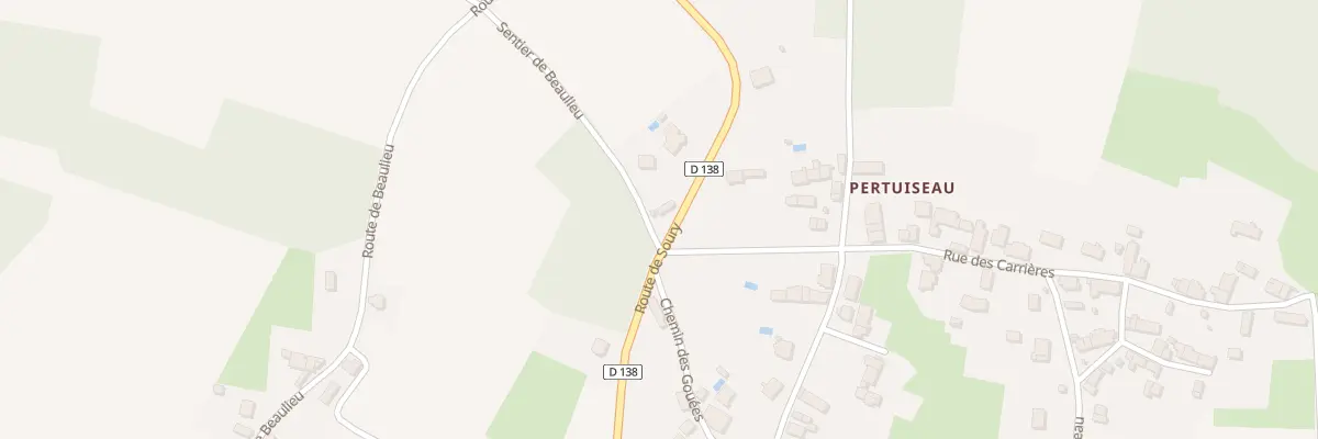 Plan du 23 Rte de Soury à Chaulgnes