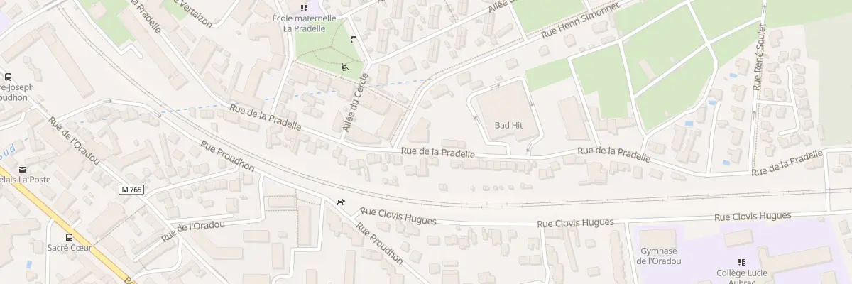 Plan du 79 Rue de la Pradelle à Clermont-Ferrand