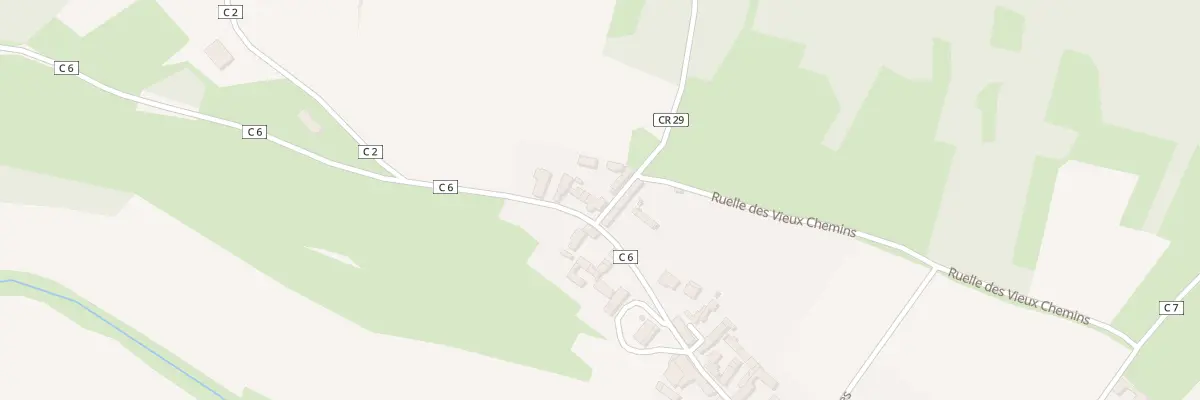 Plan du 1 Rue des Lourdelets-Chaton à Vendrest