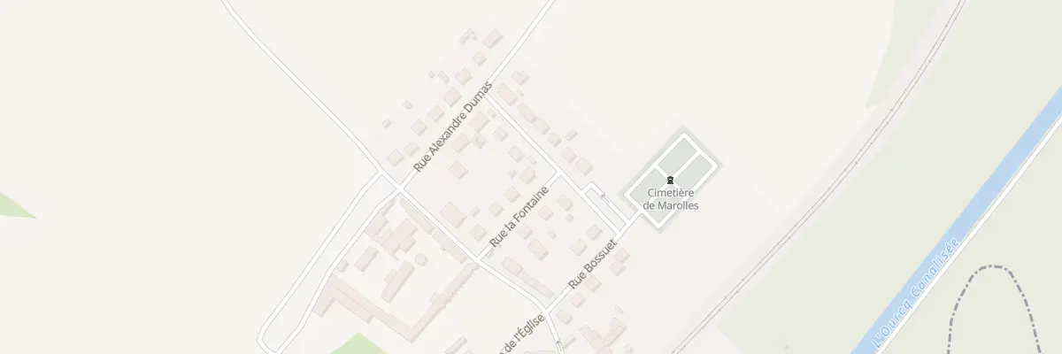 Plan du 7 Rue Jean de la Fontaine à Marolles