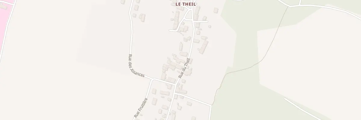 Plan du 77 Rue du Theil à Coulommiers