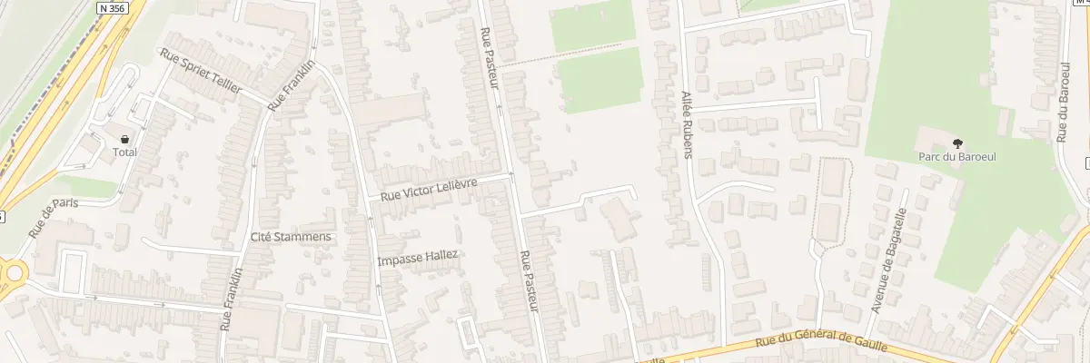 Plan du 54 Rue Pasteur à Mons-en-Barœul
