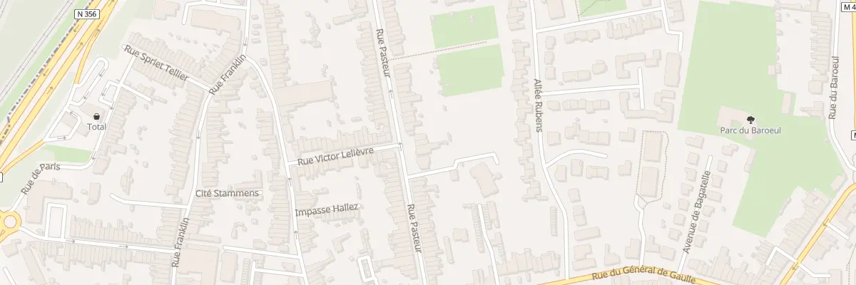 Plan du 56 Rue Pasteur à Mons-en-Barœul