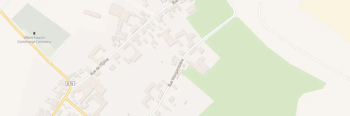 Plan du 15 Rue Morgambiere à Villers-Faucon