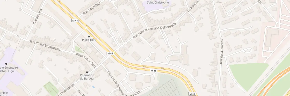 Plan du 91 Rue Jules Delcenserie à Marcq-en-Barœul