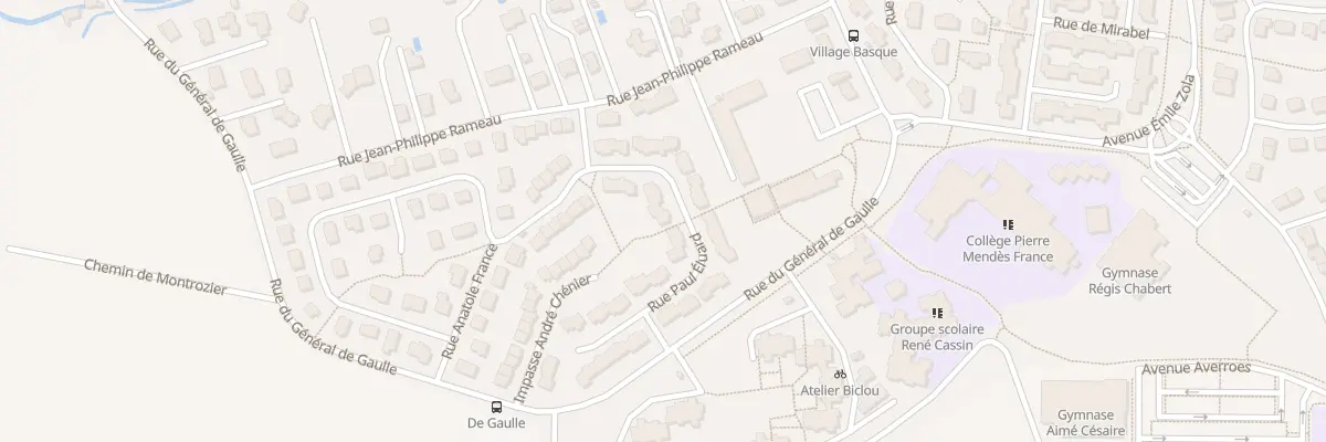 Plan du 42 Rue Paul Eluard à Riom