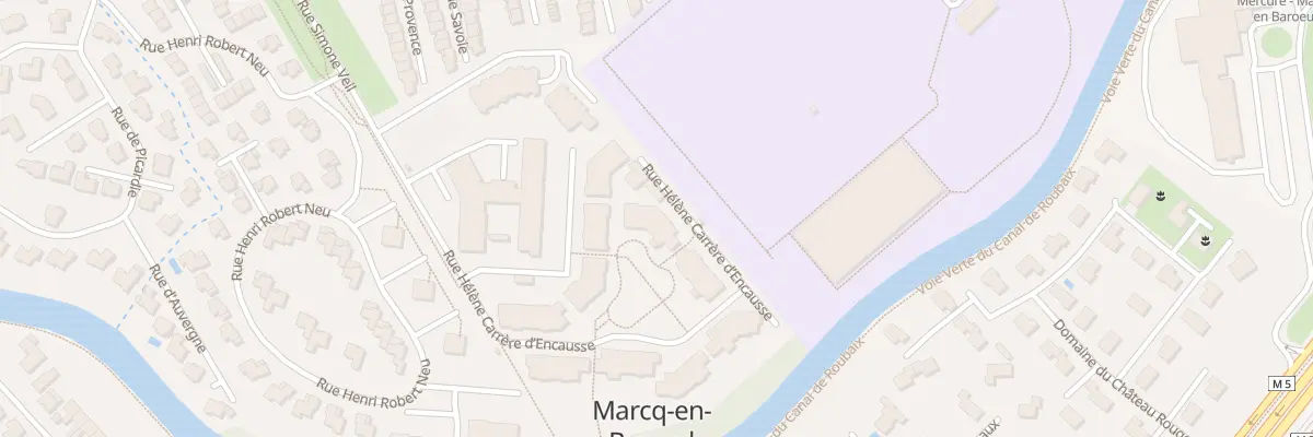 Plan du 70 Rue du Collège à Marcq-en-Barœul