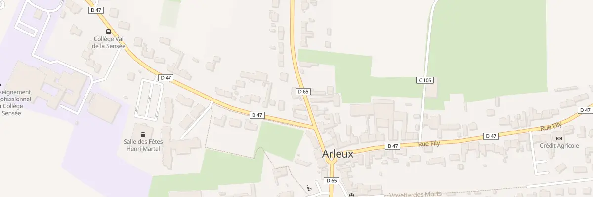 Plan du 7 Rue de Douai à Arleux