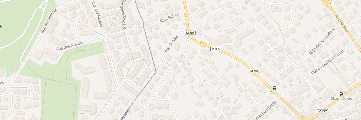 Plan du 39 Rue du Mirondet à Aubière