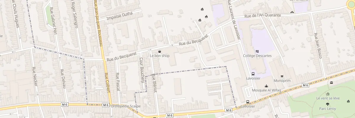 Plan du 61B Rue du Becquerel à Mons-en-Barœul