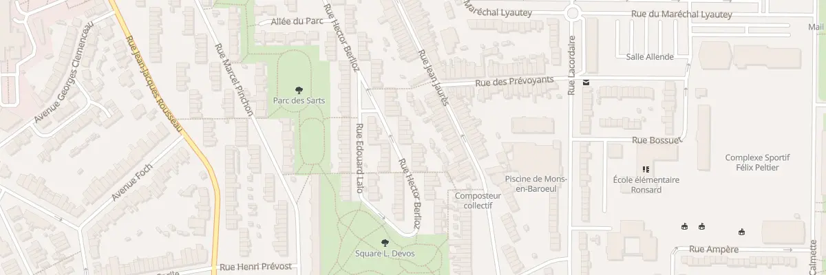 Plan du 87 Rue Hector Berlioz à Mons-en-Barœul