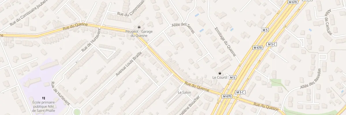 Plan du 119 Rue du Quesne à Marcq-en-Barœul