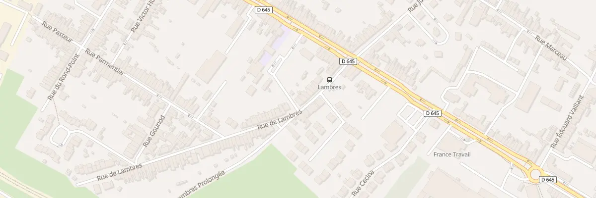Plan du 96 Rue de Lambres à Sin-le-Noble
