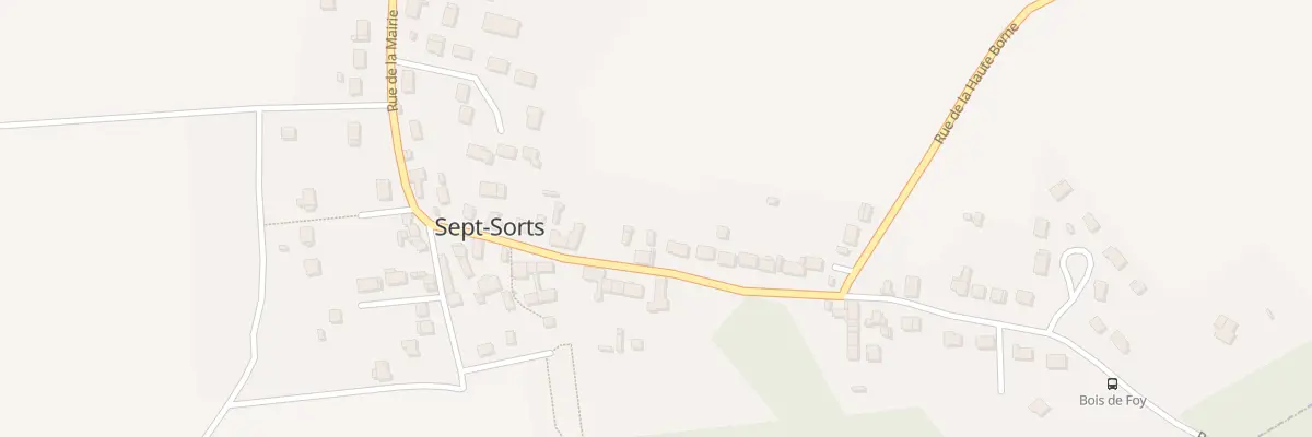 Plan du 10 Rue de la Mairie à Sept-Sorts