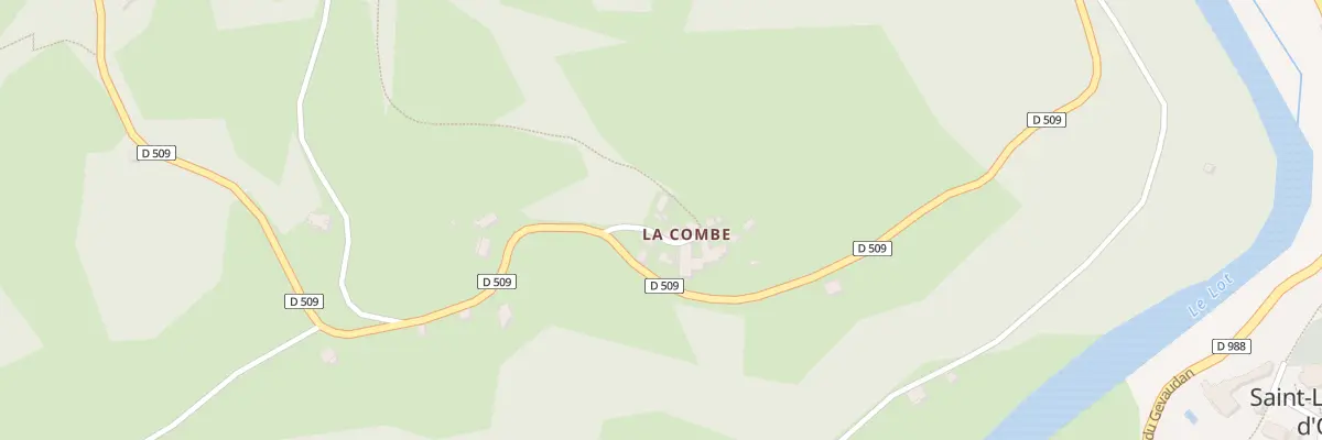 Plan du 9 Lacombe à Saint-Laurent-d’Olt