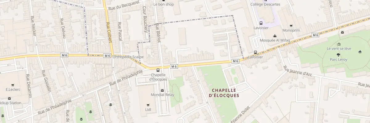 Plan du 25 Rue Jacquard Hellemmes à Lille