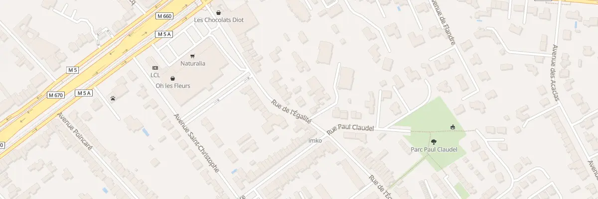 Plan du 45 Rue de l’Égalite à Marcq-en-Barœul