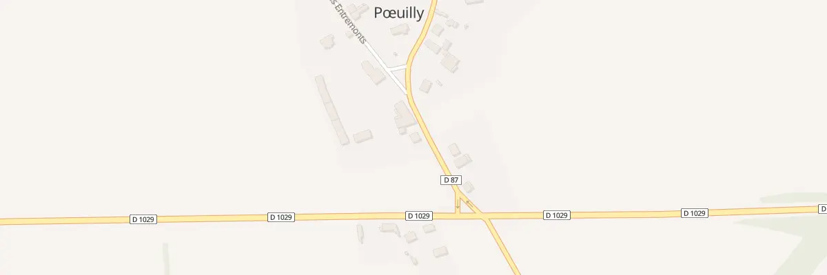 Plan du 9 Rue St Eloi à Pœuilly