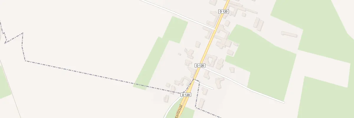 Plan du 788 Rue de la Rosière à Mérignies