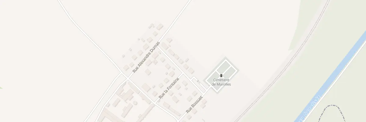 Plan du 6 Rue Racine à Marolles