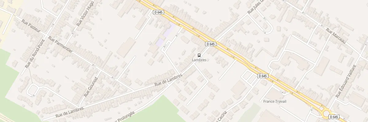 Plan du 72 Rue de Lambres à Sin-le-Noble