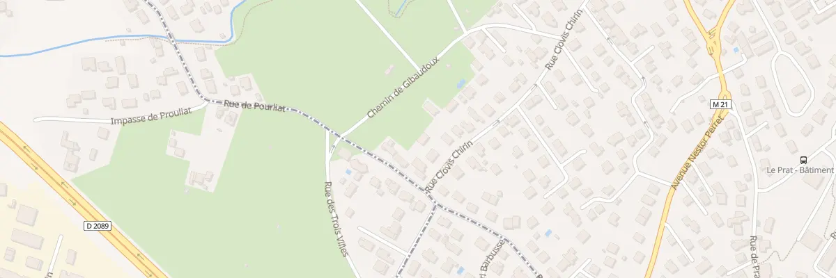 Plan du 62 Rue Clovis Chirin à Aubière