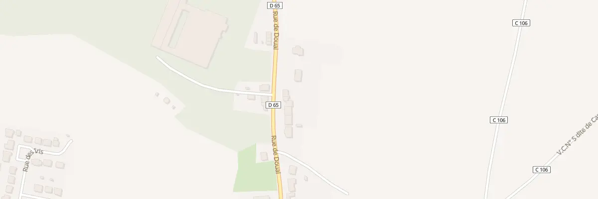 Plan du 64 Rue de Douai à Arleux