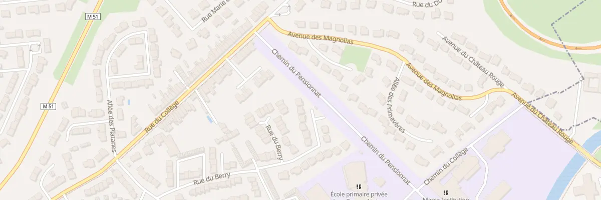 Plan du 59 Rue du Berry à Marcq-en-Barœul