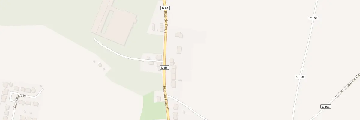 Plan du 66 Rue de Douai à Arleux