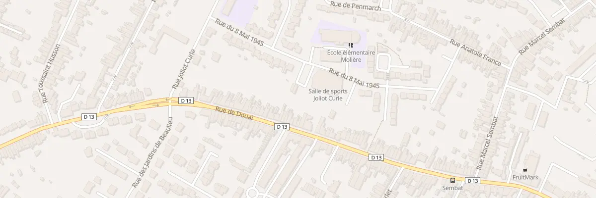 Plan du 534 Rue de Douai à Sin-le-Noble